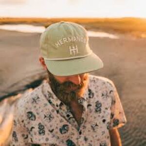 Hermanos Mint Tie-Dye Flatbrim Baseball hat
